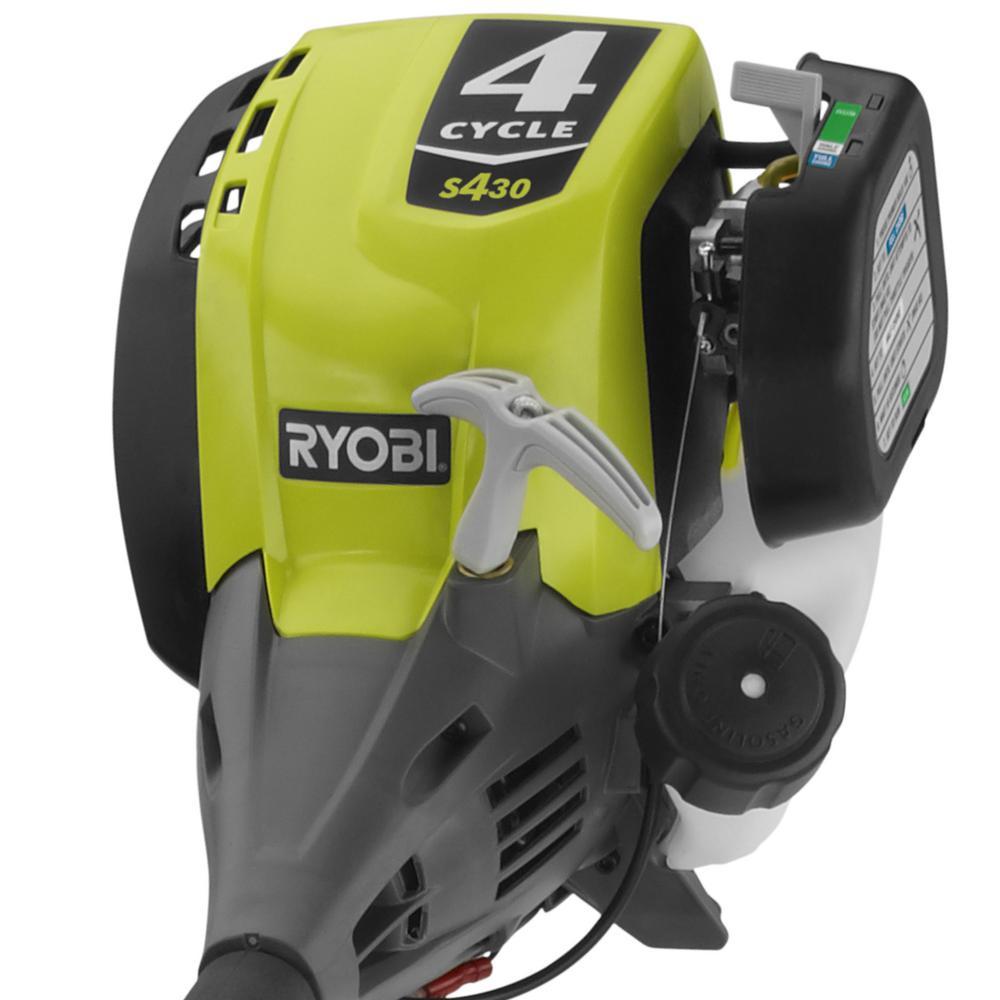 4 Cycle FULL CRANK Curved Shaft Trimmer Image 3