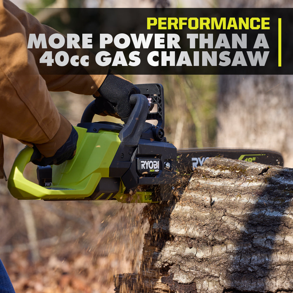 40V HP BRUSHLESS 18" CHAINSAW Image 4