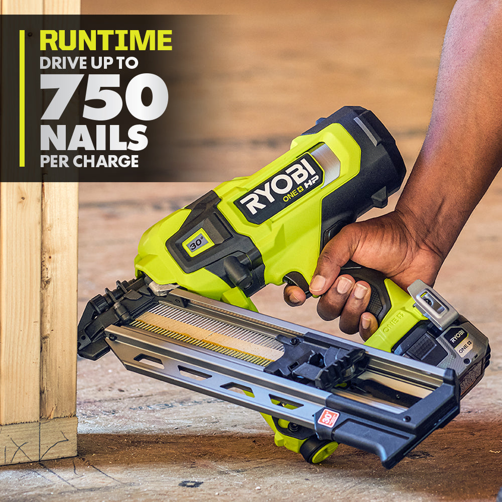 18V ONE+ HP BRUSHLESS AIRSTRIKE 30° FRAMING NAILER Image 3
