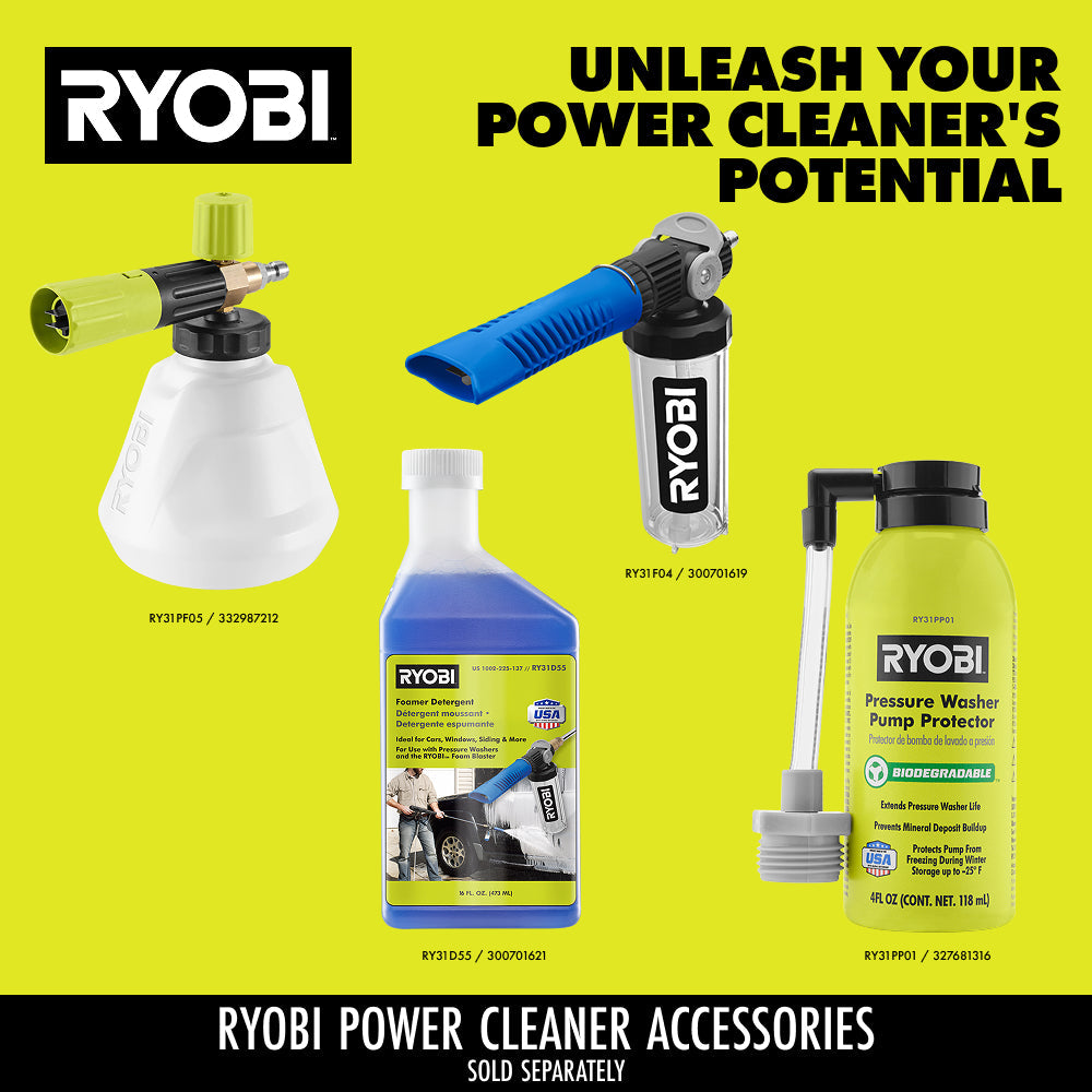40V HP Brushless 1000 PSI Quick-Connect Power Cleaner
