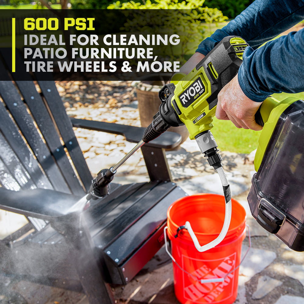 40V HP BRUSHLESS 600 PSI POWER CLEANER  Image 6