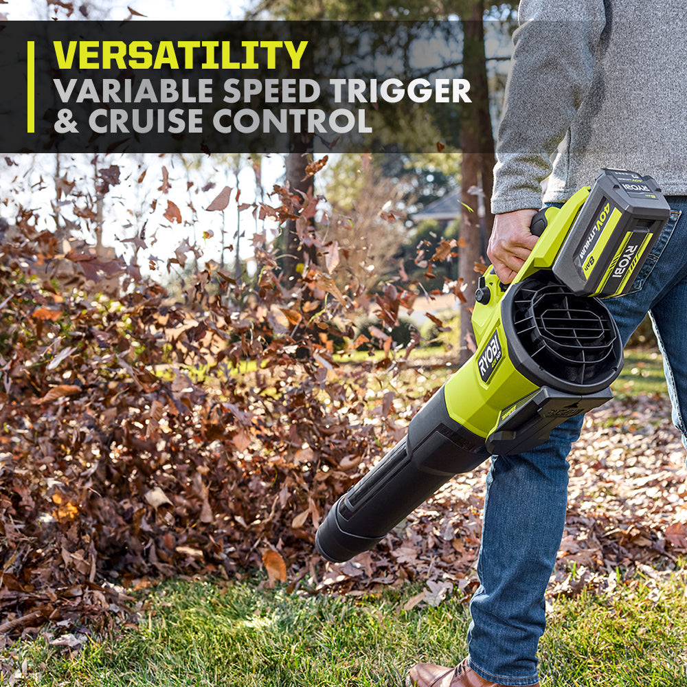 40V HP Brushless 800 CFM WHISPER SERIES Blower