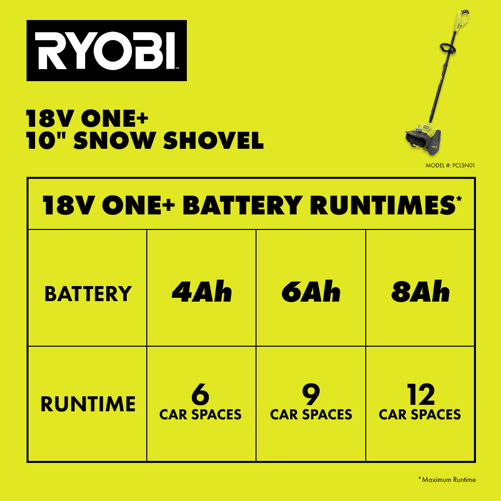 18V ONE+ 10" Snow Shovel Kit