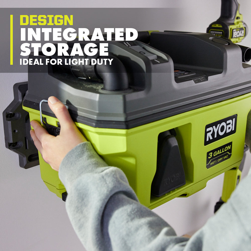 18V ONE+ LINK™ 3 GALLON WET/DRY VACUUM Image 4