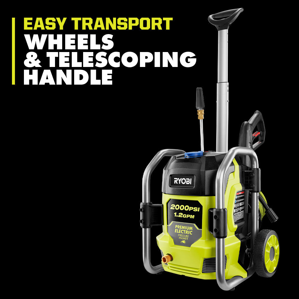 2000 PSI 1.2 GPM ELECTRIC PRESSURE WASHER Image 6